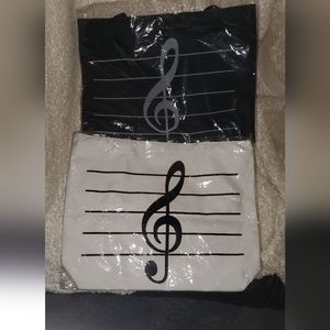 Canvas Music Tote Bags